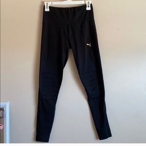 puma leggings with mesh legs